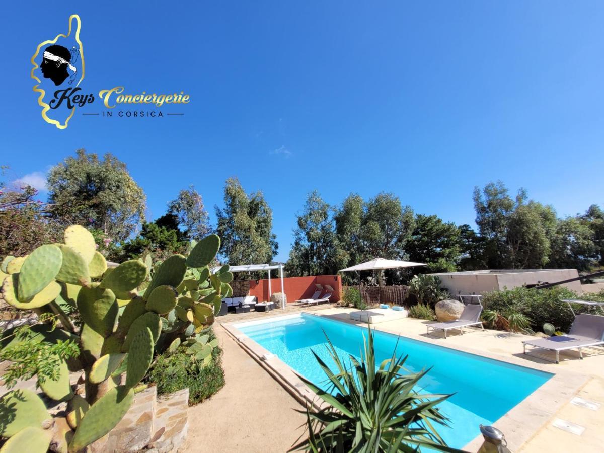 Casa Salya 8 Pers Piscine Privee Chauffee San Cipriano Villa Lecci Exterior photo